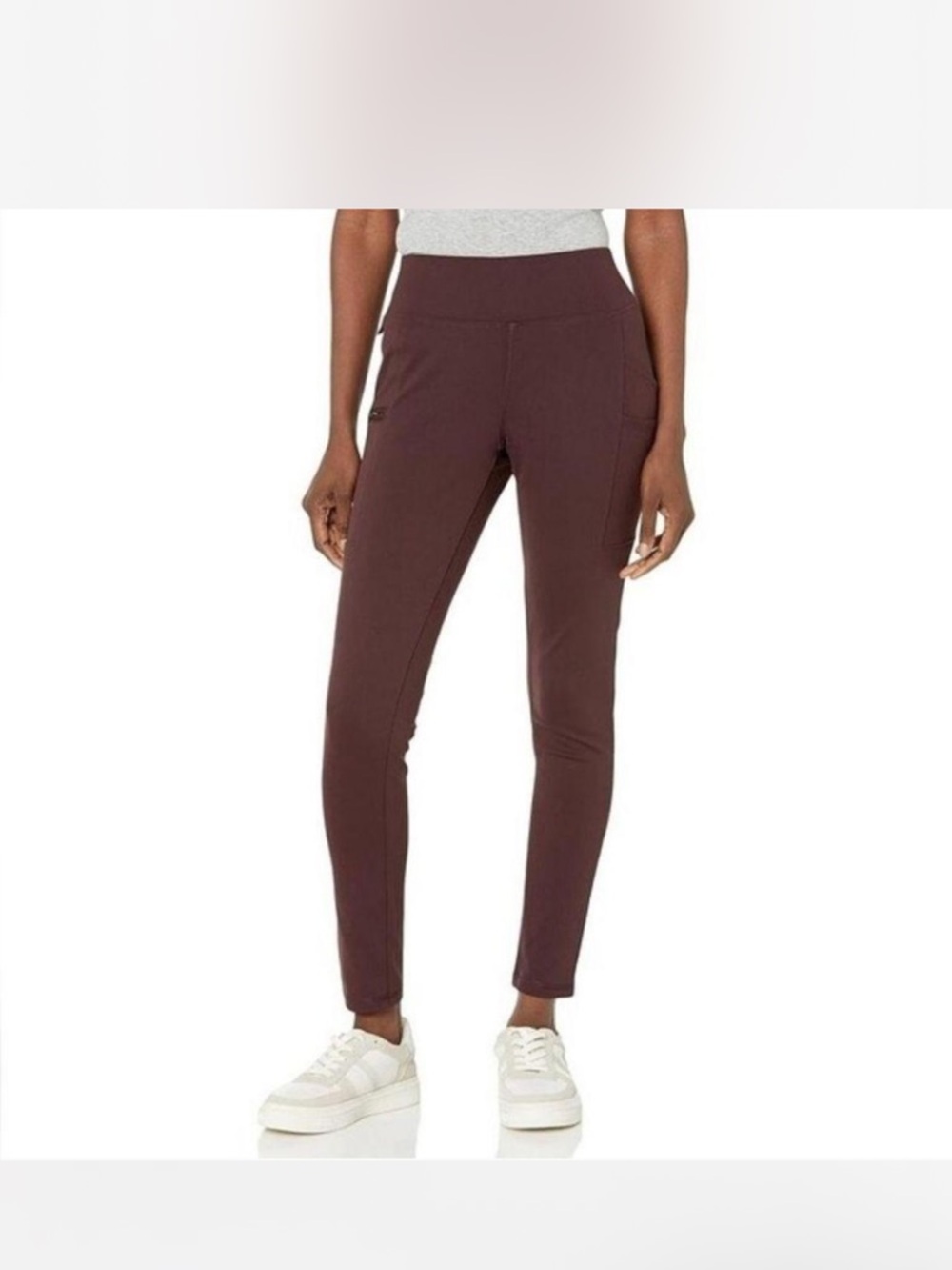 Carhartt Force Fitted Lightweight Utility Leggings size extra small NWT burgundy